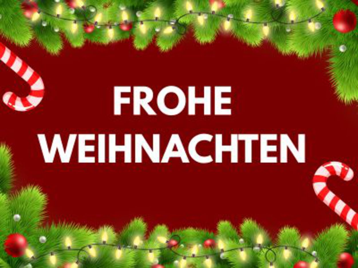 Frohe Weihnachten 2025! 